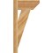 Ekena Millwork Traditional Slat Rough Sawn Outlooker, Western Red Cedar, 6"W x 12"D x 24"H OUT06X12X24TRA06RWR - alternate 2